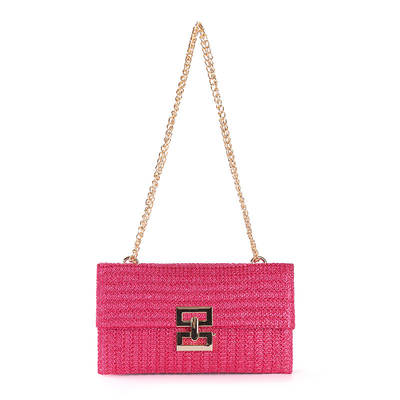 Nouveau sac à main de vacances à vent multi-couches de chaîne, de coque, de serrure, de paille, de sac à main, de sac à main, de sac à main, de sac de femme