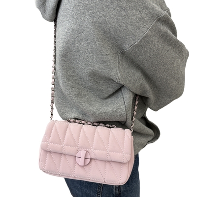 2024 PRIMÈRE/ÉTÉ NOUVEAUTE TEXTURE de haute qualité petit sac femme chaîne de diamant épaule sous-bracelet