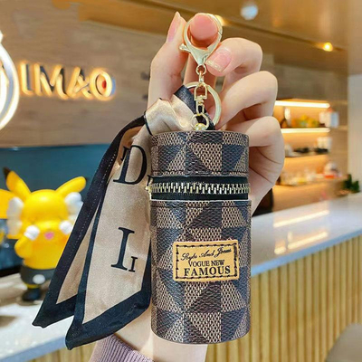 2024 NOUVEAUTE COLEUR GEOMÉTRIC CONTRASTE Compact sac à main porte-monnaie pendentif écouteur sac à bouche enveloppe rouge mini-chaîne à clé sac