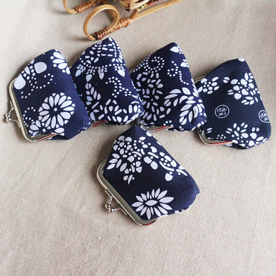 Le style éthique BATIK BORSE MINI BUCKLE BORSE PETITE BORSE de pièces de monnaie pour femmes