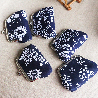 Le style éthique BATIK BORSE MINI BUCKLE BORSE PETITE BORSE de pièces de monnaie pour femmes