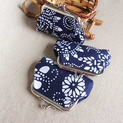 Le style éthique BATIK BORSE MINI BUCKLE BORSE PETITE BORSE de pièces de monnaie pour femmes