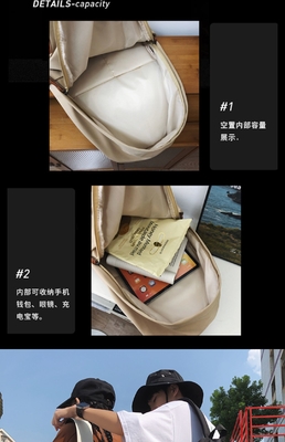 2024 NEW FASHION LIGHTWEIGHT Voyage de loisirs grande capacité lycée féminin étudiants du collège sac à dos