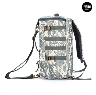 CAMO double épaule seau sac de grande capacité extérieur CAMO sac à dos épaule simple corps croisé sac à dos de voyage sac à main