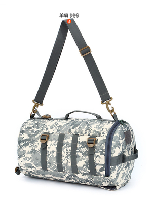 CAMO double épaule seau sac de grande capacité extérieur CAMO sac à dos épaule simple corps croisé sac à dos de voyage sac à main