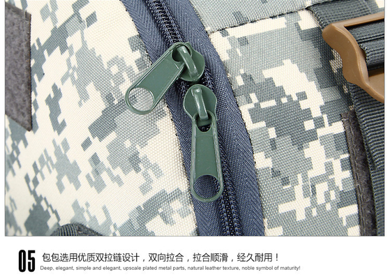 CAMO double épaule seau sac de grande capacité extérieur CAMO sac à dos épaule simple corps croisé sac à dos de voyage sac à main