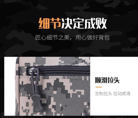Nouveau sac à poitrine tactique pour homme Veste Veste à trois buts Motocamouflage Sac à dos pour homme