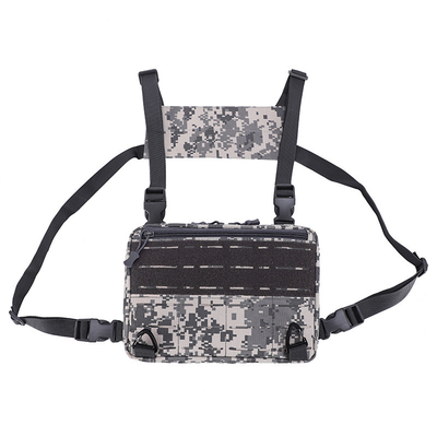 Nouveau sac à poitrine tactique pour homme Veste Veste à trois buts Motocamouflage Sac à dos pour homme