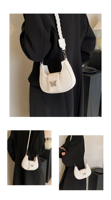 Populaire nouveau sac de niche de conception féminine tendance style étranger sac papillon sens avancée de toutes les épaules sac sous-bracelet