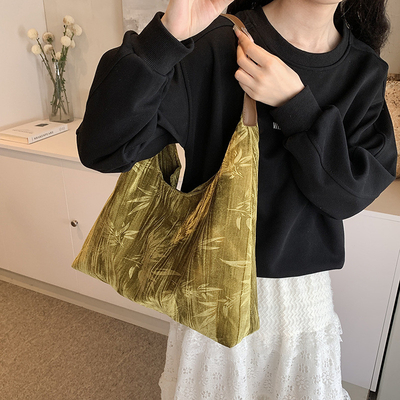 Nouveau style chinois sac à main à grande capacité tendance nouveau sac à main de mode médiéval sac à épaule femme minorité commuter sac à main