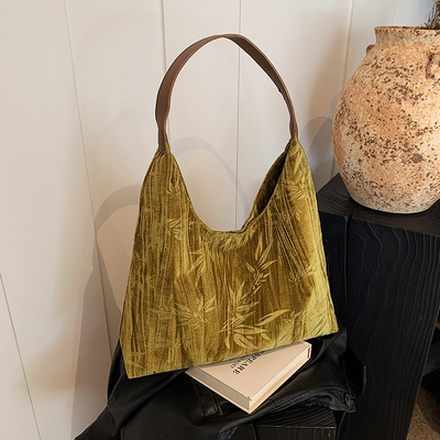 Nouveau style chinois sac à main à grande capacité tendance nouveau sac à main de mode médiéval sac à épaule femme minorité commuter sac à main