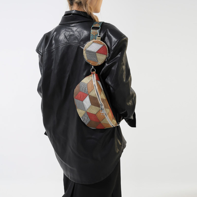AUTHONN AND WINTER RETRO sac de sport féminin sac de mode sac de sport de poitrine nouveau design de niche