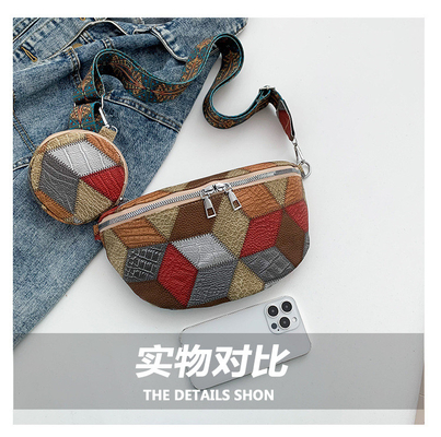 AUTHONN AND WINTER RETRO sac de sport féminin sac de mode sac de sport de poitrine nouveau design de niche