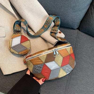 AUTHONN AND WINTER RETRO sac de sport féminin sac de mode sac de sport de poitrine nouveau design de niche