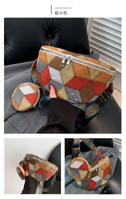 AUTHONN AND WINTER RETRO sac de sport féminin sac de mode sac de sport de poitrine nouveau design de niche