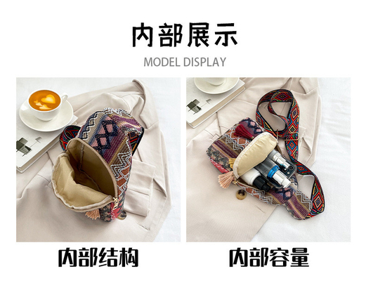 Nouveauté de la mode chinoise sac à main à épaule unique sac à main croisé rouge simple style ethnique petit sac texturé sac à poitrine sac de femme