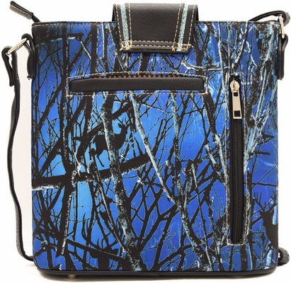 Camouflage Rhinestone Croix Pistole Boucle Western Crossbody Sacs à main Cowgirl Pays Poche à pois Femmes Épaule unique