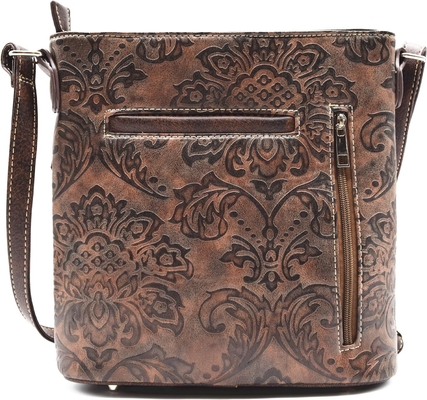 Mode western cowgirl style cuir frange crossbody sacs à main femmes porte-monnaie pays tous les jours sac à épaule