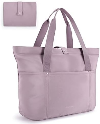 Sac à main pour femmes, sac à main pliable avec fermeture à glissière, sac à épaule grand, sac à main haut pour les voyages, le travail
