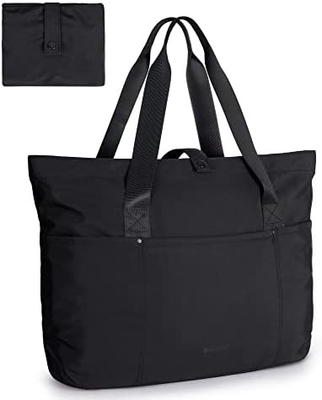 Sac à main pour femmes, sac à main pliable avec fermeture à glissière, sac à épaule grand, sac à main haut pour les voyages, le travail