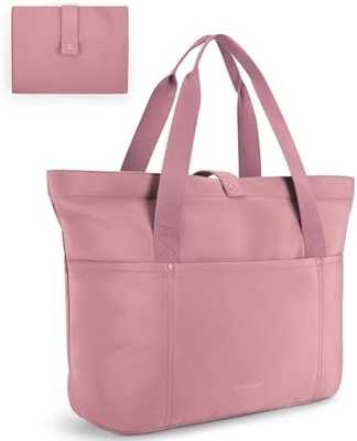 Sac à main pour femmes, sac à main pliable avec fermeture à glissière, sac à épaule grand, sac à main haut pour les voyages, le travail