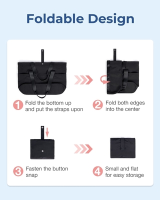 Sac à main pour femmes, sac à main pliable avec fermeture à glissière, sac à épaule grand, sac à main haut pour les voyages, le travail