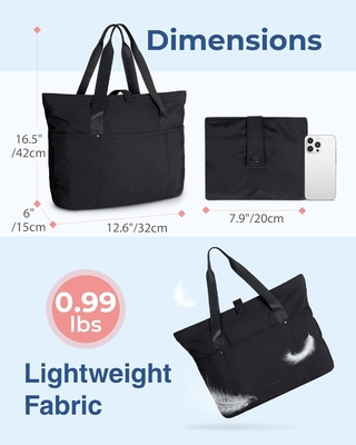 Sac à main pour femmes, sac à main pliable avec fermeture à glissière, sac à épaule grand, sac à main haut pour les voyages, le travail
