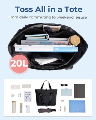 Sac à main pour femmes, sac à main pliable avec fermeture à glissière, sac à épaule grand, sac à main haut pour les voyages, le travail
