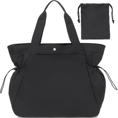 BTOOP TOTE BAG pour les femmes, sacs de gym de plage pliables, sacs de magasinage légers pour les voyages, le travail