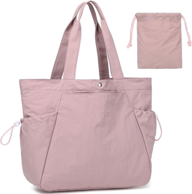 BTOOP TOTE BAG pour les femmes, sacs de gym de plage pliables, sacs de magasinage légers pour les voyages, le travail