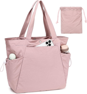 BTOOP TOTE BAG pour les femmes, sacs de gym de plage pliables, sacs de magasinage légers pour les voyages, le travail