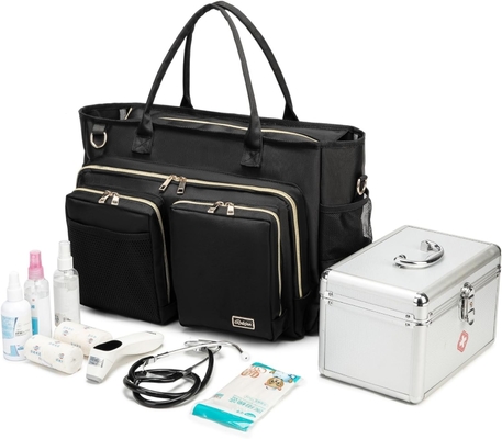 RABJEN INFIRMIERE sac à dos, ordinateur portable sac de voyage pour le travail soins à domicile infirmière pour adultes