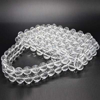 Miuco Sac à perles pour femmes Sac à main en acrylique transparent fait à la main