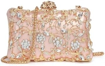 Sacs à main de soirée Sacs à main d'embrayage pour femmes Rhinestones Sacs à main de soirée