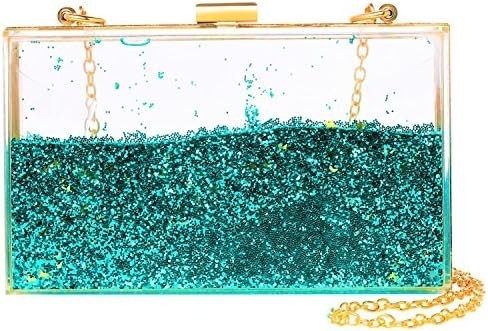 JeVenis magical séquins transparents sac à main de soirée sac à main pour la fête Prom mariée