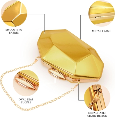 Le sac à main, le sac à main géométrique, le sac à main pour les fêtes, les mariages, les balles de fin d'année