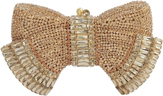 Les femmes de l'UMREN ELÉGANTES PAPILLONS RINESTONE VENANT LAGES LUXURE CRYSTAL CLUTCH Fête de mariage cocktail sac à main