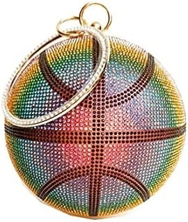 Le basket-ball féminin en forme de croix, le sac à main en forme de rhinestone, le ballon rond, le sac de soirée en forme de cristal, le sac à main pour le mariage.