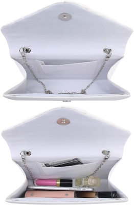 DASEIN BOURSE de soirée féminine enveloppe plissée poignée sac de main fête de mariage sac à main de mariée