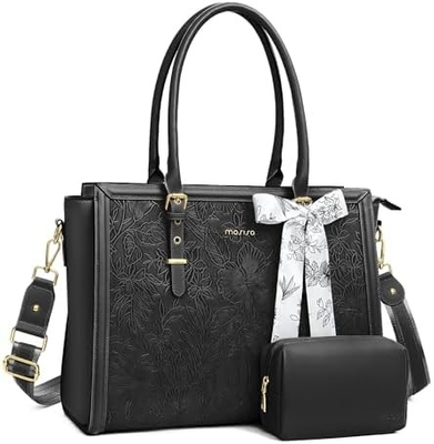Le sac à dos en cuir PU de 17 à 17,3 pouces est compatible avec les ordinateurs de bureau.