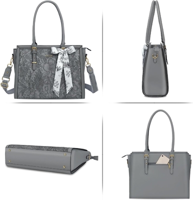 Le sac à dos en cuir PU de 17 à 17,3 pouces est compatible avec les ordinateurs de bureau.