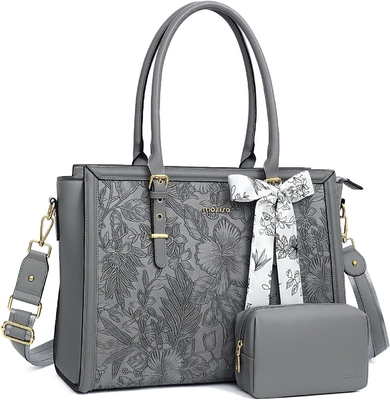 Le sac à dos en cuir PU de 17 à 17,3 pouces est compatible avec les ordinateurs de bureau.