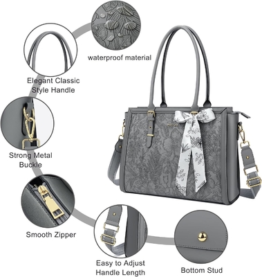 Le sac à dos en cuir PU de 17 à 17,3 pouces est compatible avec les ordinateurs de bureau.