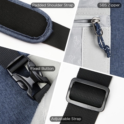 OIWAS sac de messagerie pour hommes, 15,6 pouces sac portable crossbody femmes sac à main occasionnel sac à main bureau de voyage universitaire