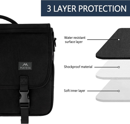Le sac de messagerie pour hommes, femmes, briefcase léger, portable pour homme, résistant à l'eau.