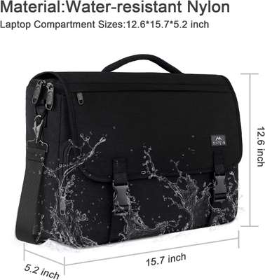 Le sac de messagerie pour hommes, femmes, briefcase léger, portable pour homme, résistant à l'eau.