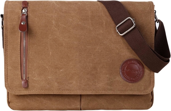 VINTAGE CANVAS sac à main sac de messager pour hommes femmes sac à main de voyage 13,5 &quot; sac portable sac à main
