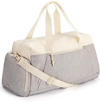 Bags de gymnastique pour hommes, femmes, sac à dos pliable, sac à dos de week-end léger avec un compartiment chaussures,
