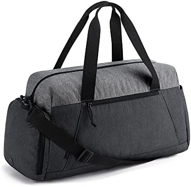 Bags de gymnastique pour hommes, femmes, sac à dos pliable, sac à dos de week-end léger avec un compartiment chaussures,