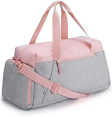 Bags de gymnastique pour hommes, femmes, sac à dos pliable, sac à dos de week-end léger avec un compartiment chaussures,